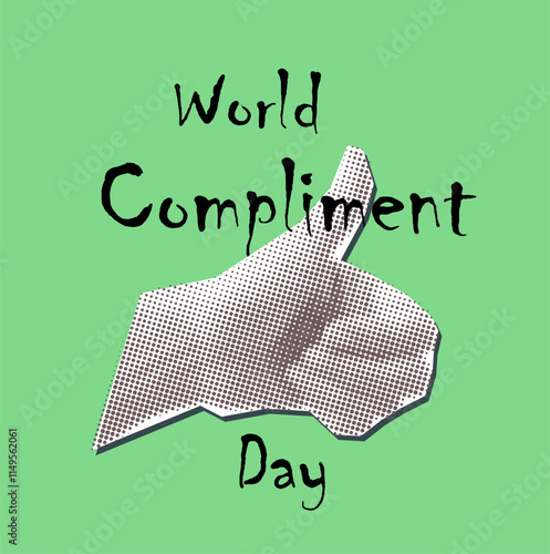 World compliment day design