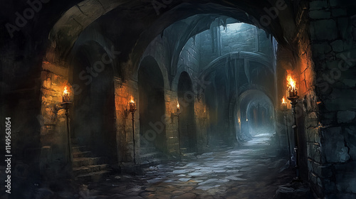 Wallpaper Mural Fantasy secret cave background wallpaper Torontodigital.ca