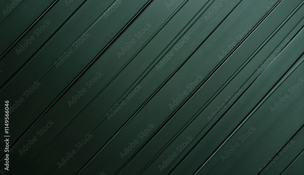 Obraz premium Abstract Dark Green Diagonal Wood Plank Texture Background