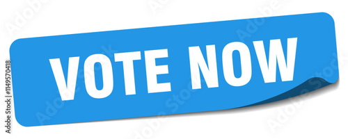 VOTE NOW sticker