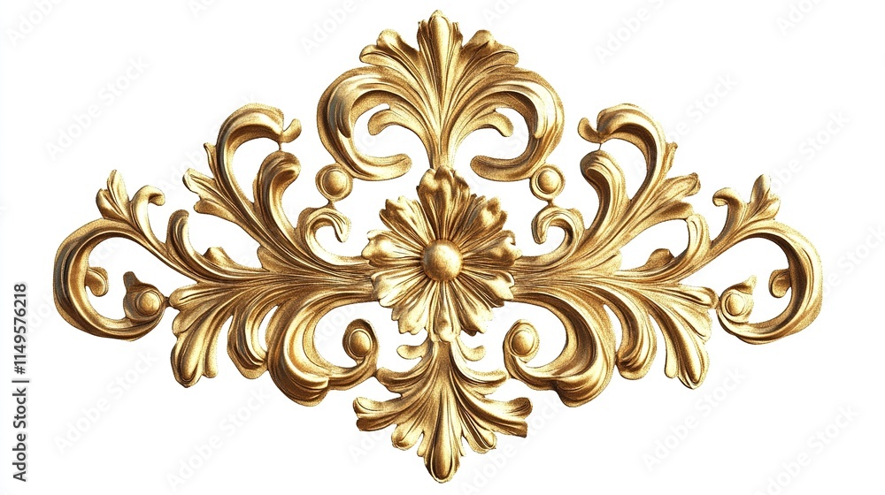 Glorious Golden Decorative Element, Luxurious Ornate Design, Elegant Accent for Premium Visual Aesthetics Glorious Golden Decorative Element, Luxurious Ornate Design, Elegant Accent for Premium Visual Aesthetics