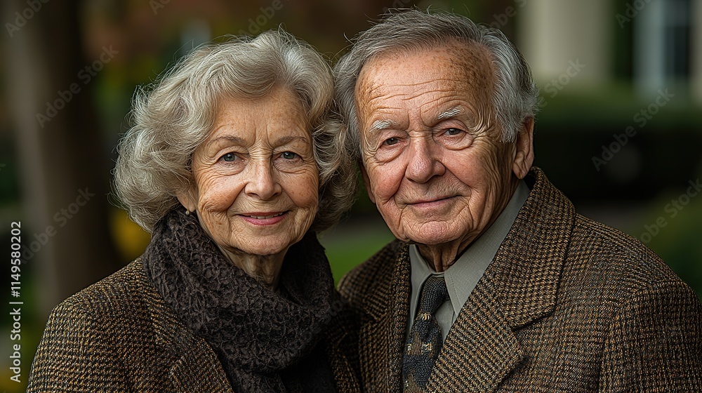 Senior couple in their 70s smiling and enjoying peaceful moments on a park bench under a shady tree, symbolizing long life and happiness. Senior couple in their 70s smiling and enjoying peaceful moments on a park bench under a shady tree, symbolizing long life and happiness.