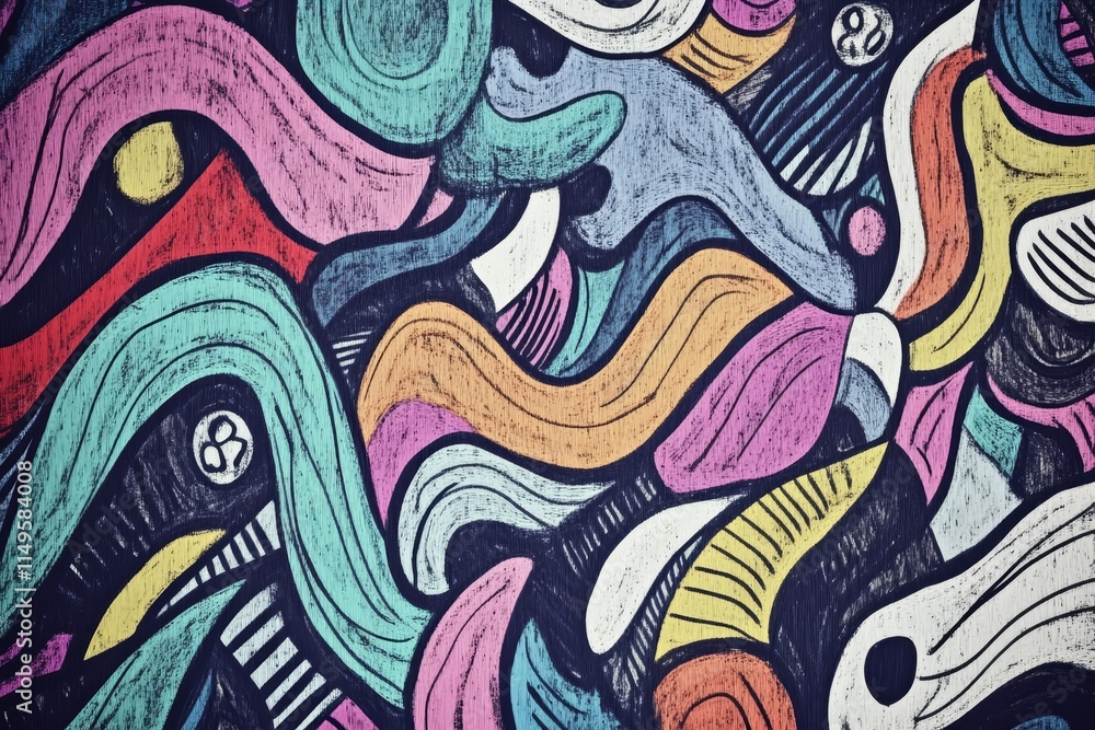 Creative abstract hand drawn doodle design background for unique photography projects and art Creative abstract hand drawn doodle design background for unique photography projects and art