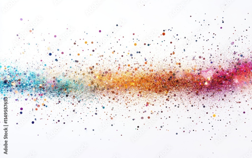 Vibrant Colorful Glitter Burst Abstract Background Image Vibrant Colorful Glitter Burst Abstract Background Image