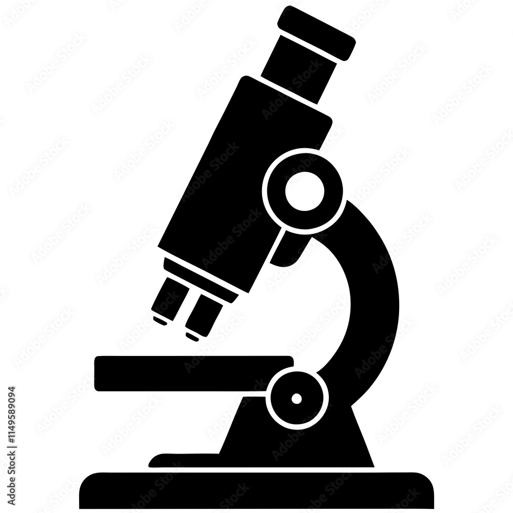 microscope illustration microscope illustration