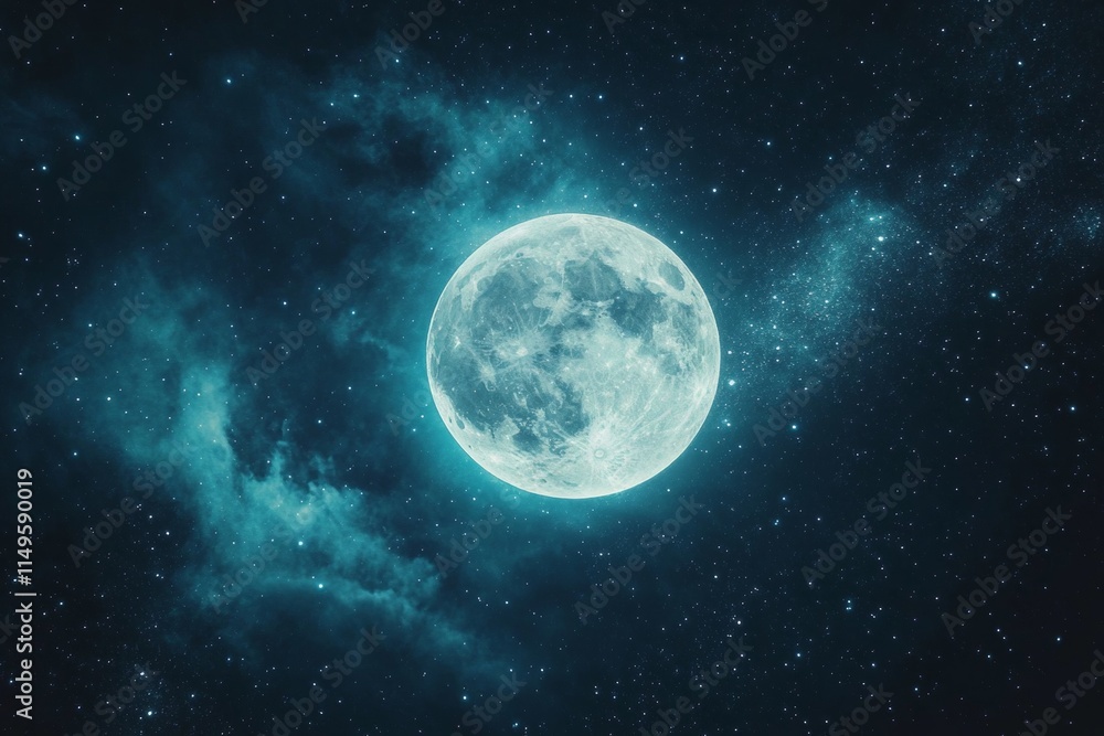 Fototapeta premium Exploring astrology the influence of zodiac signs and their connection to lunar movements