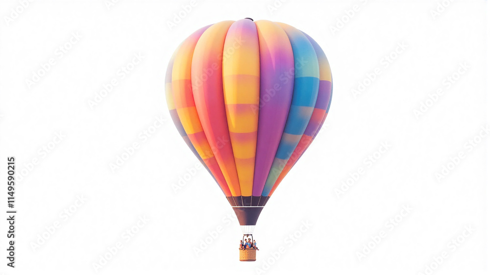 Naklejka premium hot air balloon