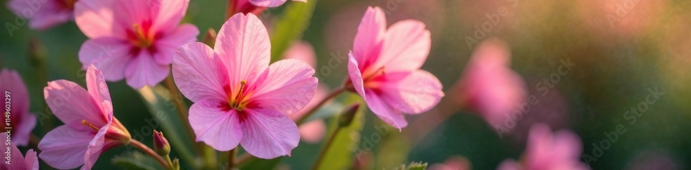 Soft pink primrose with intricate details and curved shape, delicate petals, soft pink primula primrose Soft pink primrose with intricate details and curved shape, delicate petals, soft pink primula primrose
