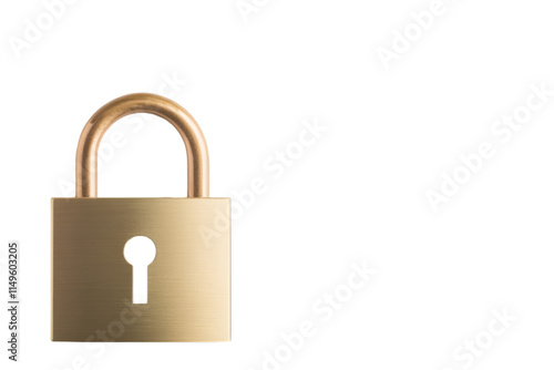 Secure digital padlock icon symboli photo