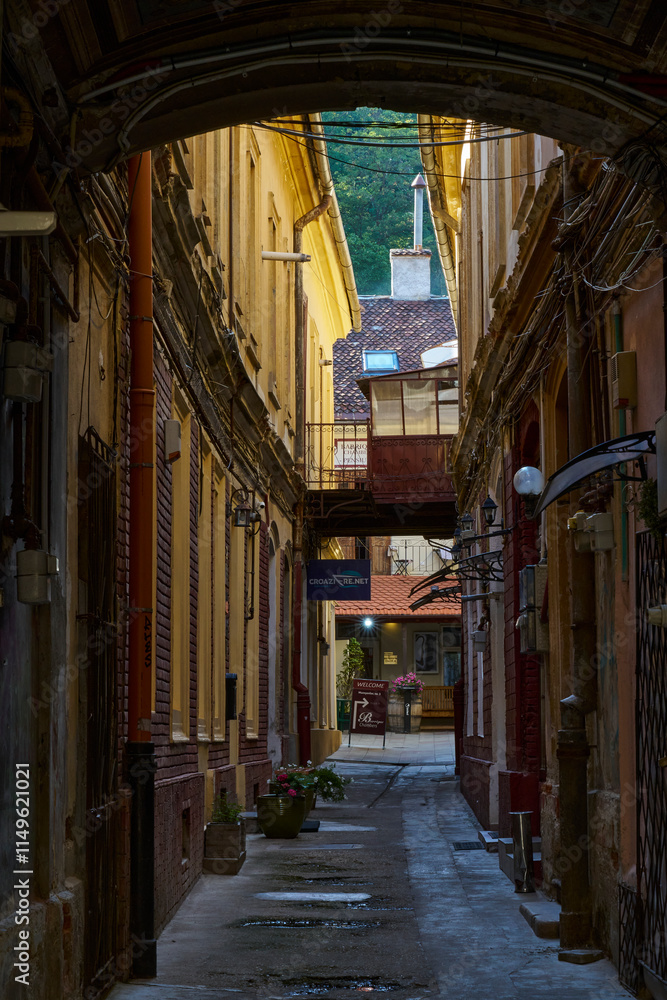Fototapeta premium City Center of Brasov, Romania