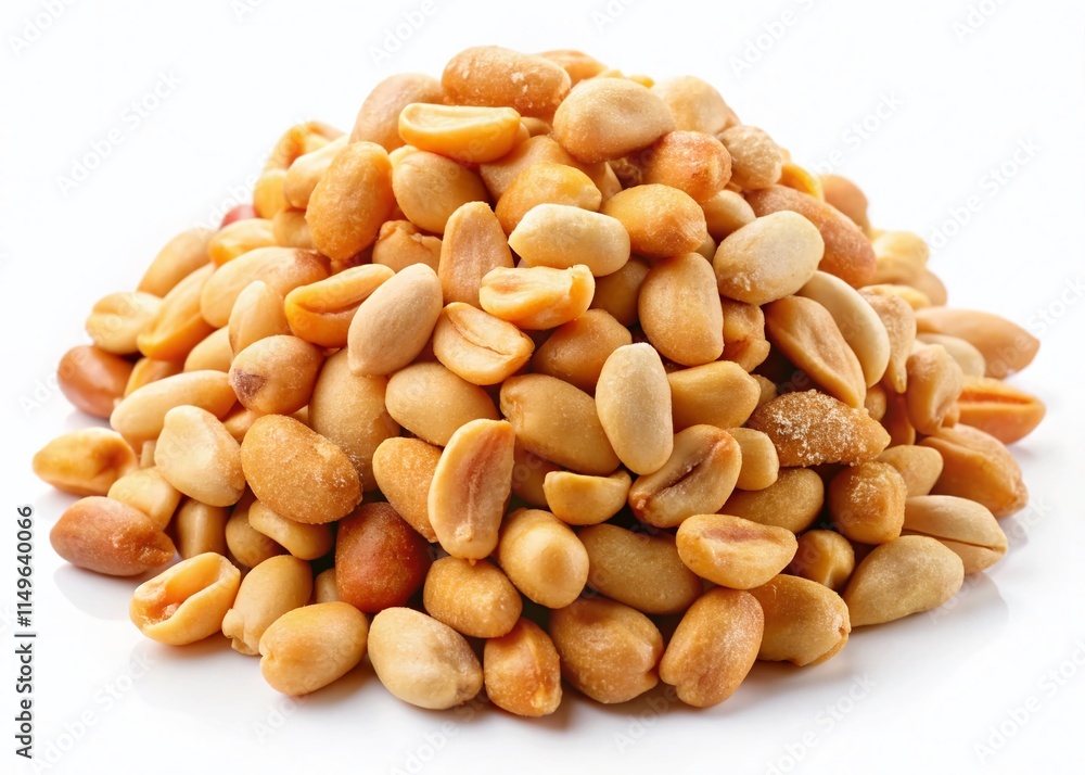 Salty Peanuts Close-Up, Isolated Landscape Photography Salty Peanuts Close-Up, Isolated Landscape Photography