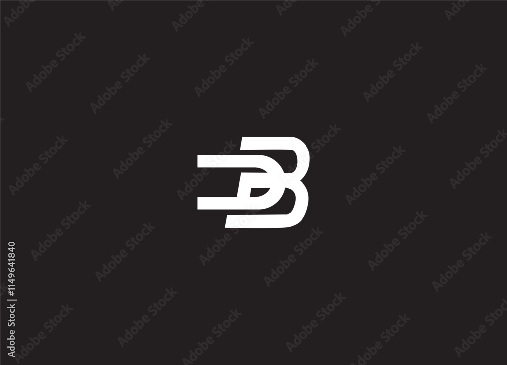 DB logo initial letter luxury logo design and monogram logo DB logo initial letter luxury logo design and monogram logo