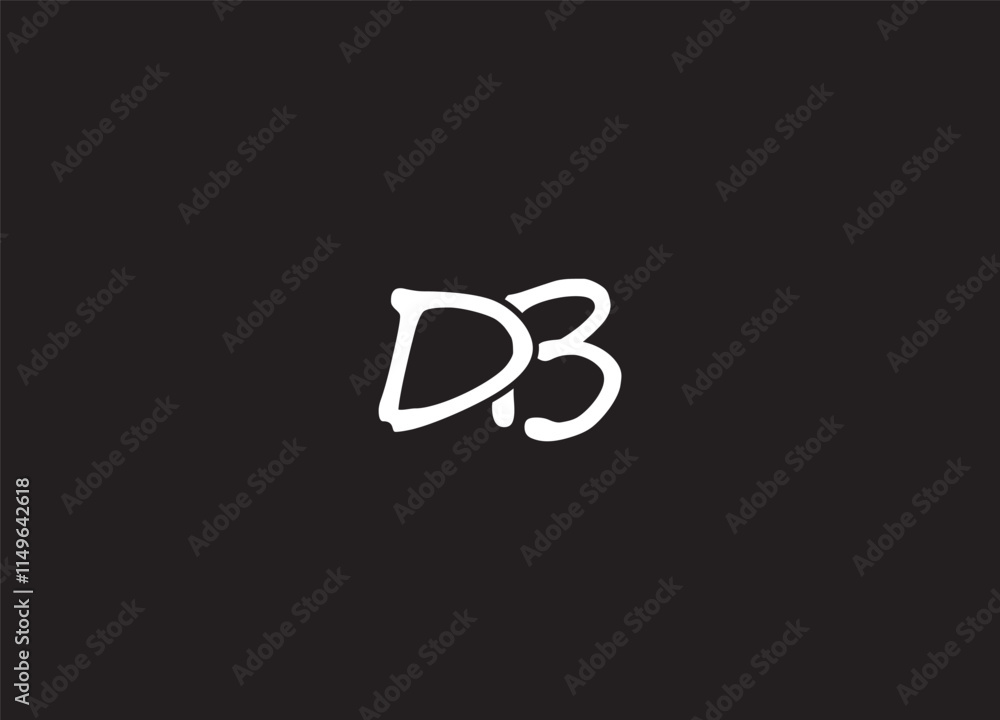 DB logo initial letter luxury logo design and monogram logo DB logo initial letter luxury logo design and monogram logo