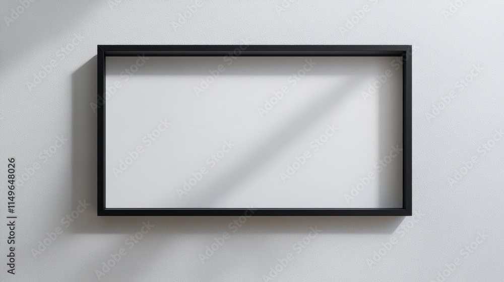 Sleek black metal frame, elegant smooth lines, striking white core, modern design, perfect for contemporary interiors Sleek black metal frame, elegant smooth lines, striking white core, modern design, perfect for contemporary interiors