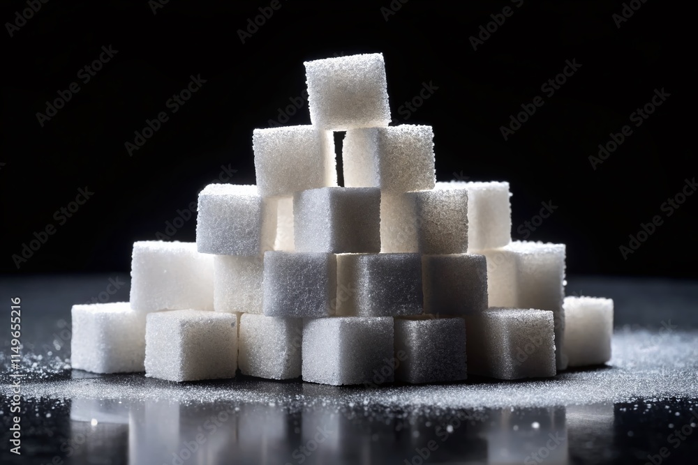Silhouette Sugar Cubes: Black Background, Sweet Food Photography, Isolated Sugar, Cube Silhouette Silhouette Sugar Cubes: Black Background, Sweet Food Photography, Isolated Sugar, Cube Silhouette