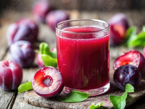 Fresh summer drinks cocktails with berries.