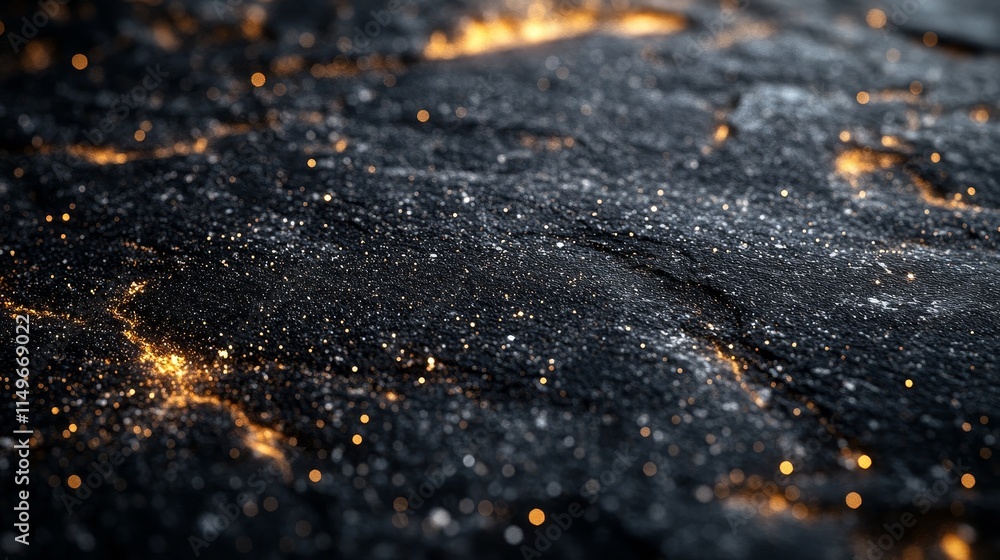 High definition close-up display of black Milky Way granite, showcasing its uniform black color, polished shiny surface, and interlaced fine lines, highlighting its beauty under natural light. High definition close-up display of black Milky Way granite, showcasing its uniform black color, polished shiny surface, and interlaced fine lines, highlighting its beauty under natural light.