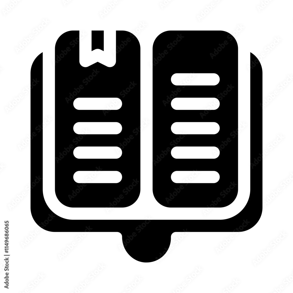 Book glyph icon Book glyph icon