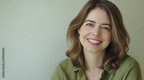 The Smiling Woman in Portrait