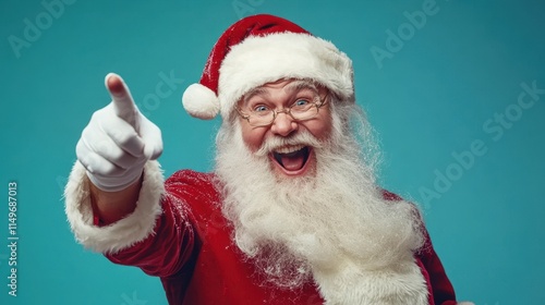 The Joyful Christmas Santa