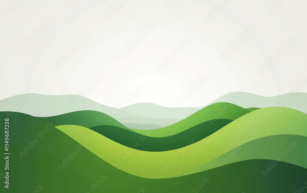 Obraz premium abstract green background