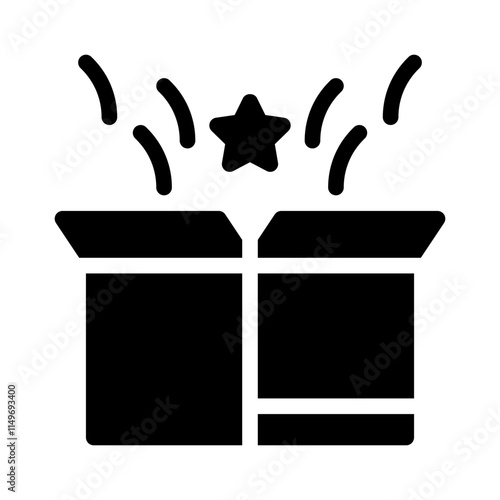 Open glyph icon