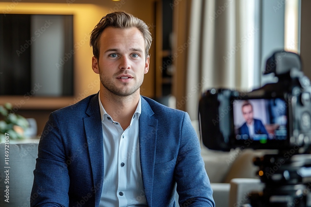 Fototapeta premium Mastering Video Blogging: Tips and Techniques for Success Quickly