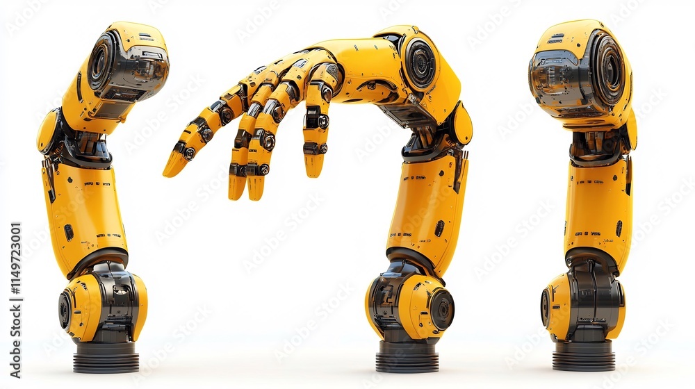 Robotic Arm: Futuristic Design and Engineering Marvel Robotic Arm: Futuristic Design and Engineering Marvel