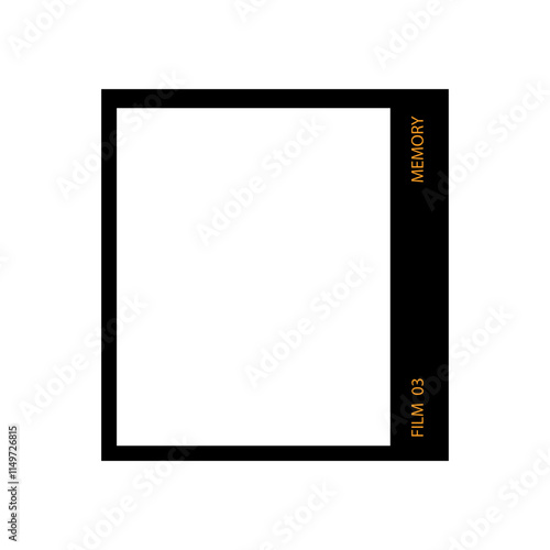 Analog film mockup