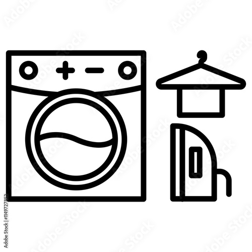 Laundry Service Icon