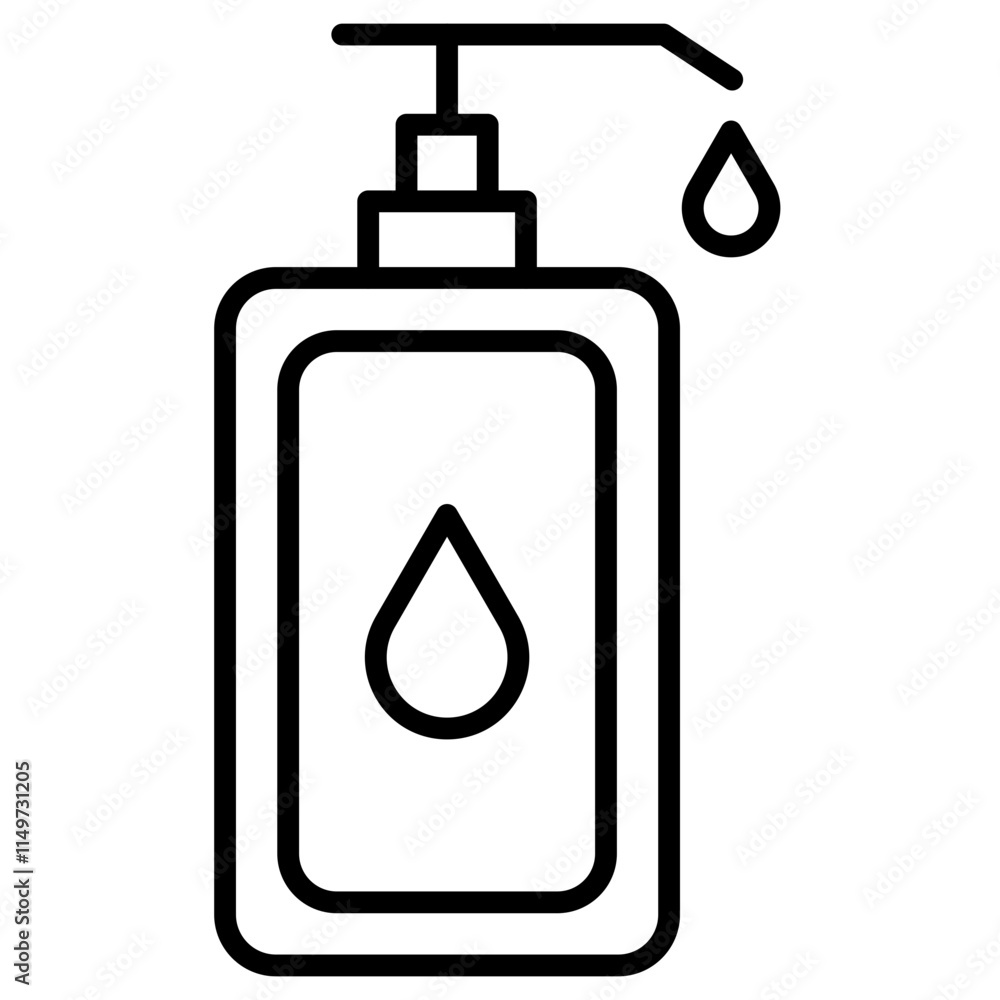 Liquid Soap Icon Liquid Soap Icon