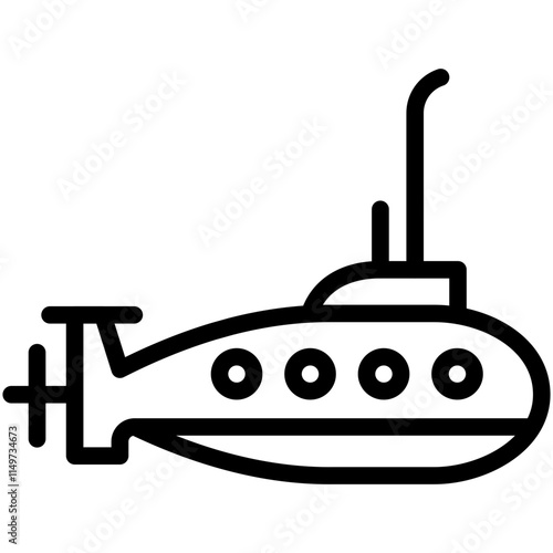 Army Submarine Icon