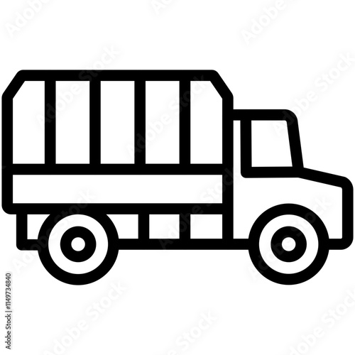 Military Truck Icon
