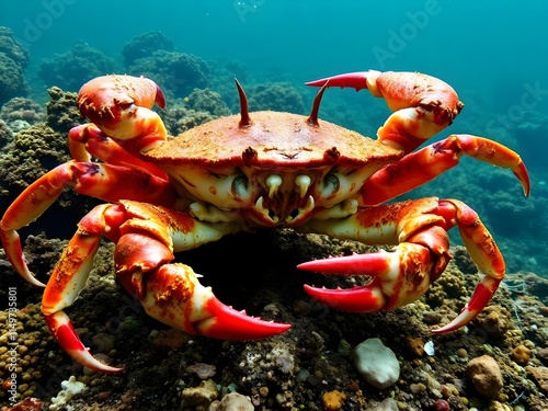 crab on the beach