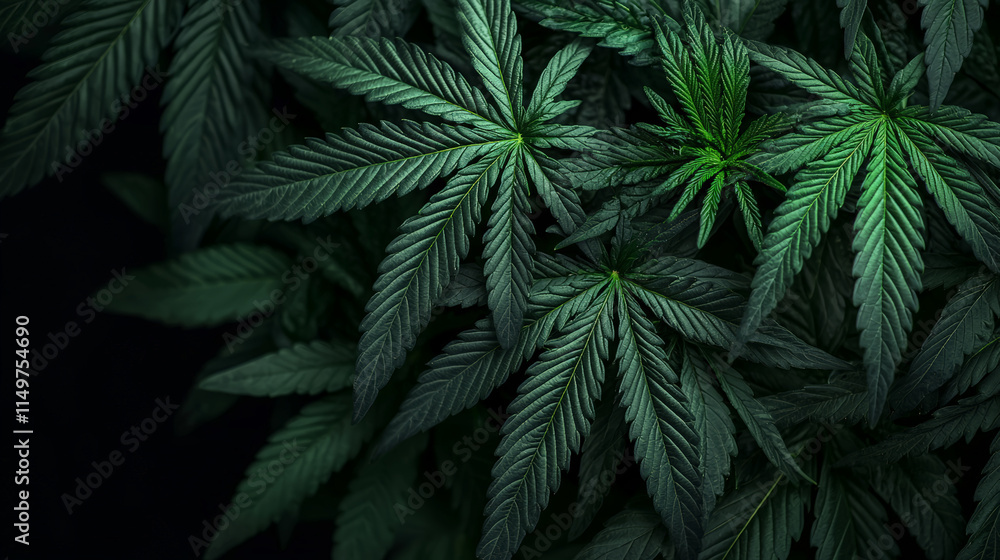 A close-up image of a cannabis nug, set against a solid black background, highlighting its detailed texture and vibrant green hues. Generative AI A close-up image of a cannabis nug, set against a solid black background, highlighting its detailed texture and vibrant green hues. Generative AI