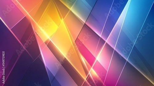 Dynamic abstract patterns digital artwork vibrant colors modern design close-up view creative concepts photo