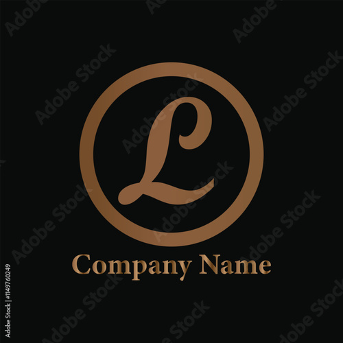 Company name and business logo here, vector design