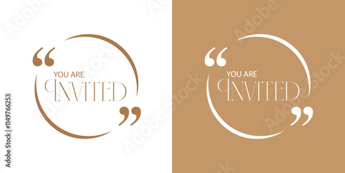 you are invited sign	