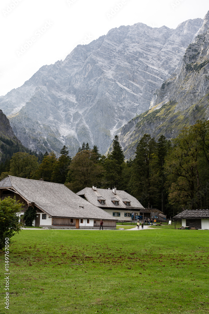 Obraz premium Watzmann Ostwand