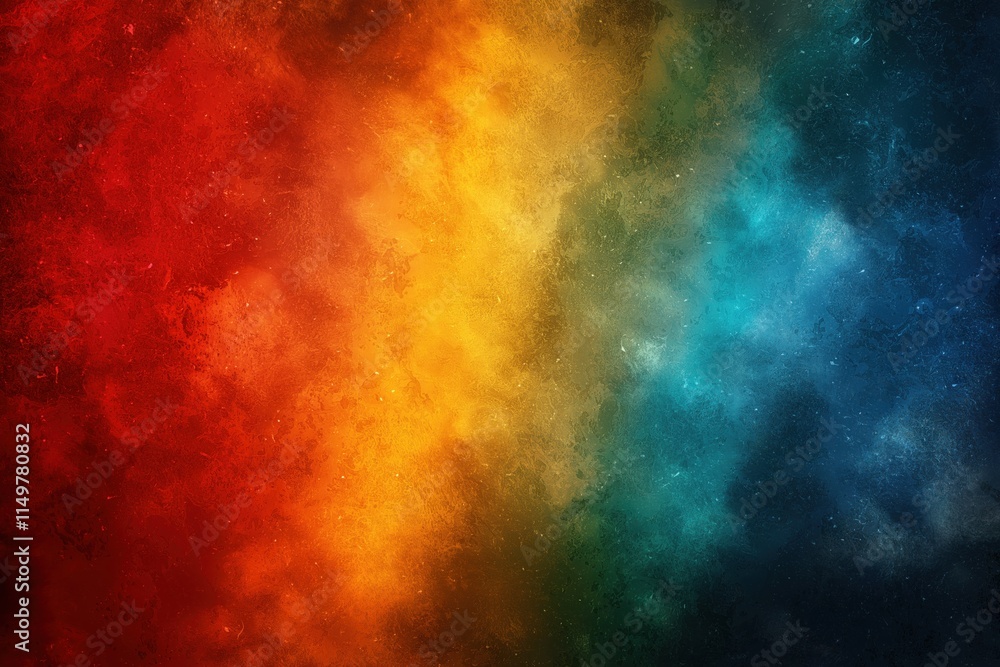 Red, Orange, and Blue Abstract Textured Background Red, Orange, and Blue Abstract Textured Background