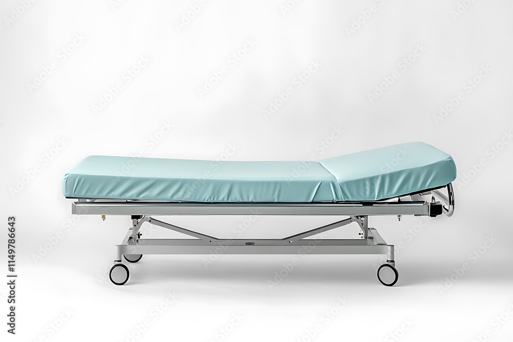 Hospital Bed Isolated. 3D rendering Hospital Bed Isolated. 3D rendering