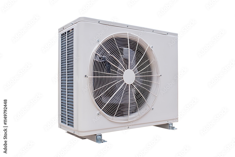 air conditioning compressor isolated on white background air conditioning compressor isolated on white background