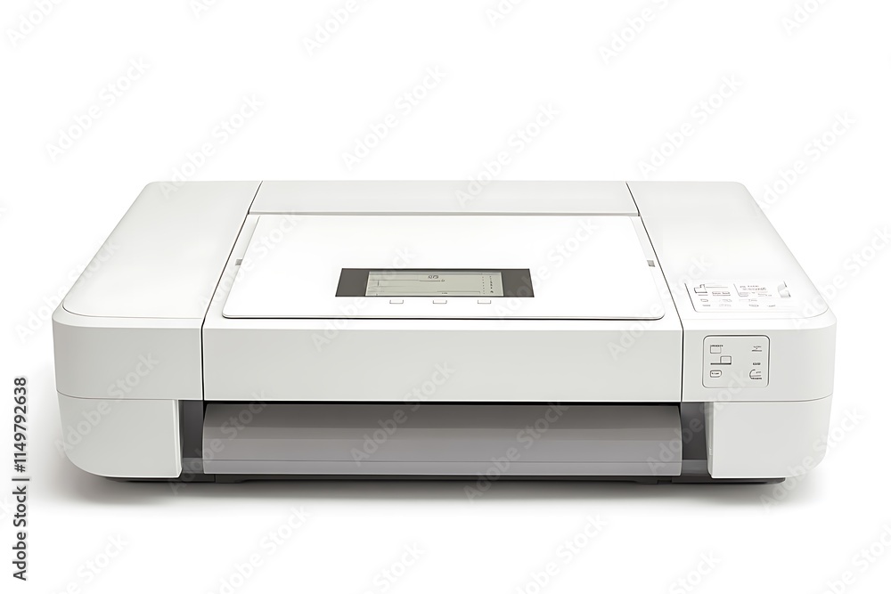 printer isolated on white printer isolated on white