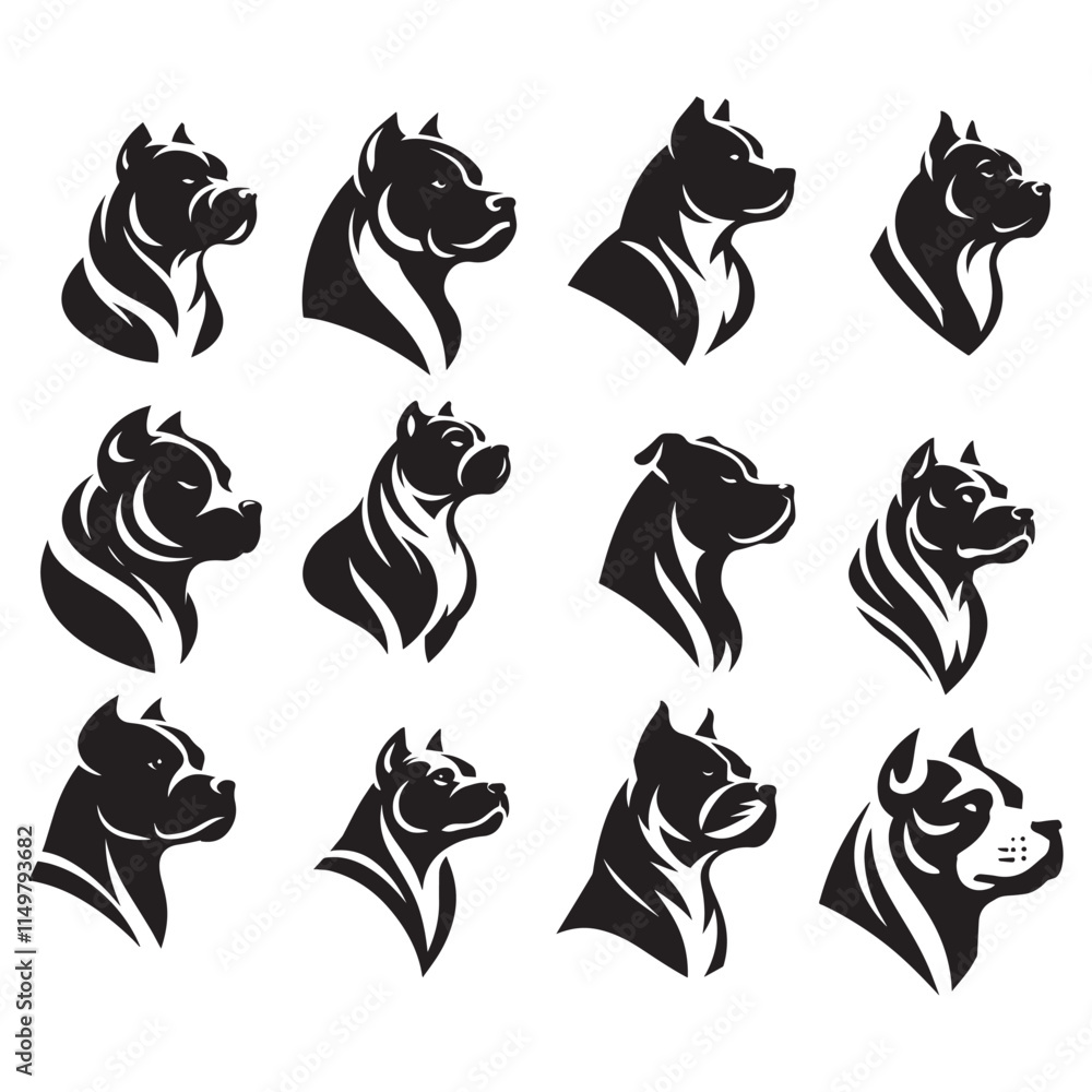 Unique and Striking Dog Illustration for Your Project Unique and Striking Dog Illustration for Your Project