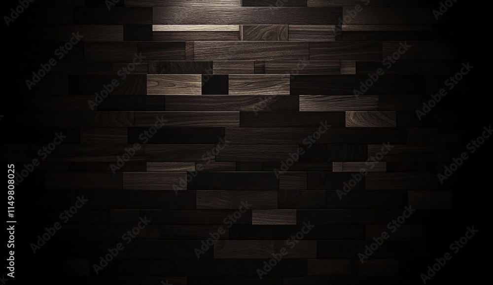 Dark Wooden Plank Wall Texture Background, Modern Abstract Wood Panel Design Dark Wooden Plank Wall Texture Background, Modern Abstract Wood Panel Design