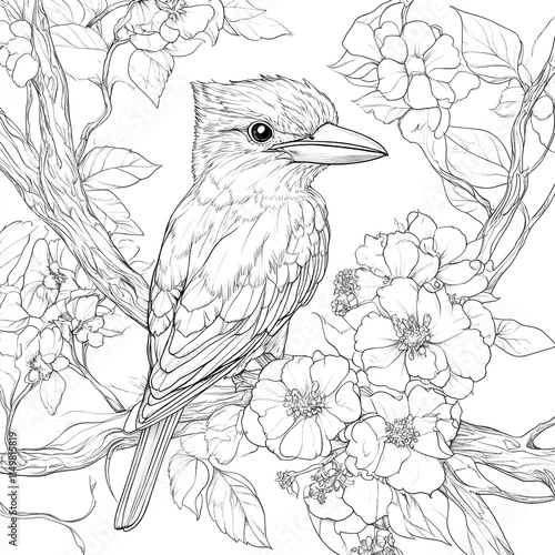 illustration of a bird