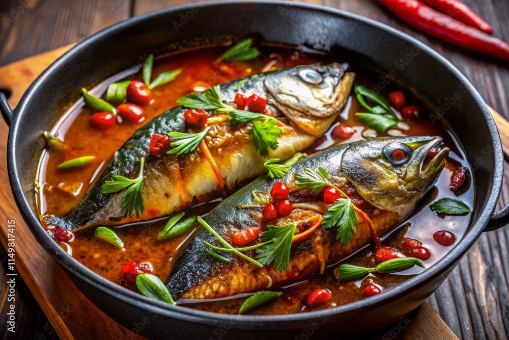 Ca Thu Kho Recipe: Vietnamese King Mackerel in Caramelized Sauce - Medium Shot Cooking Video Ca Thu Kho Recipe: Vietnamese King Mackerel in Caramelized Sauce - Medium Shot Cooking Video