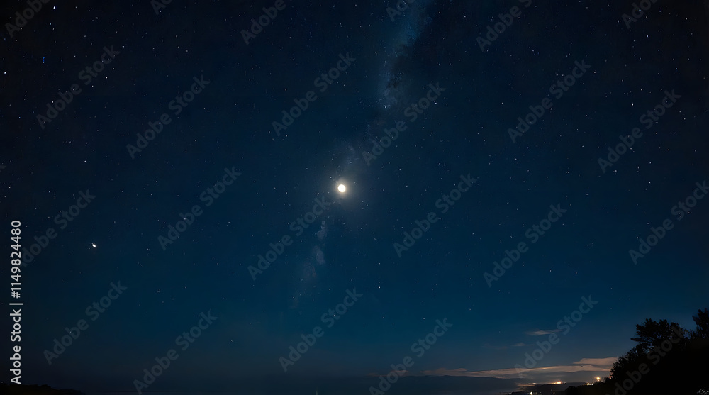 Fototapeta premium sky with stars