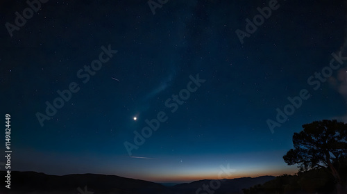 sky with stars