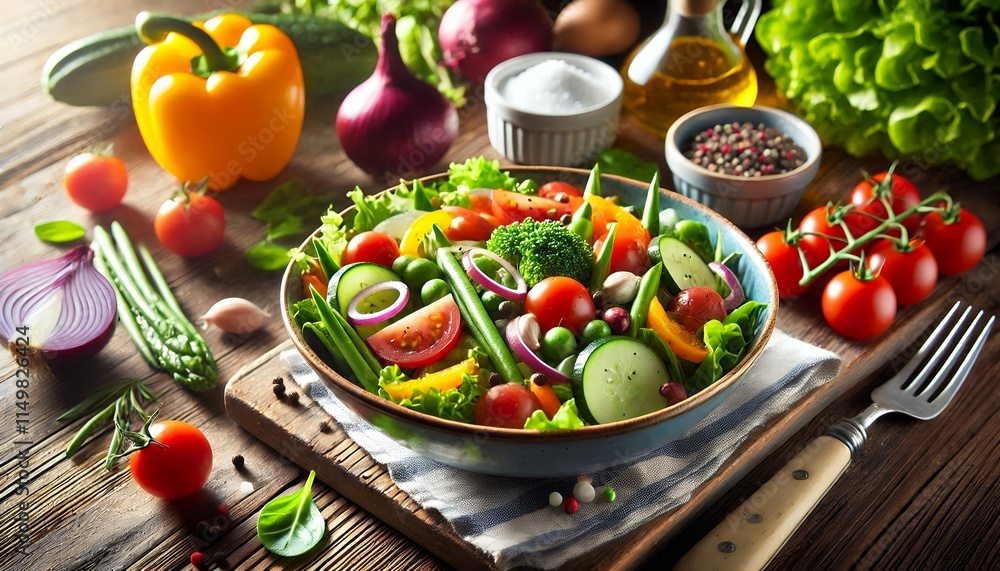 salad with tomatoes and cucumbers salad with tomatoes and cucumbers
